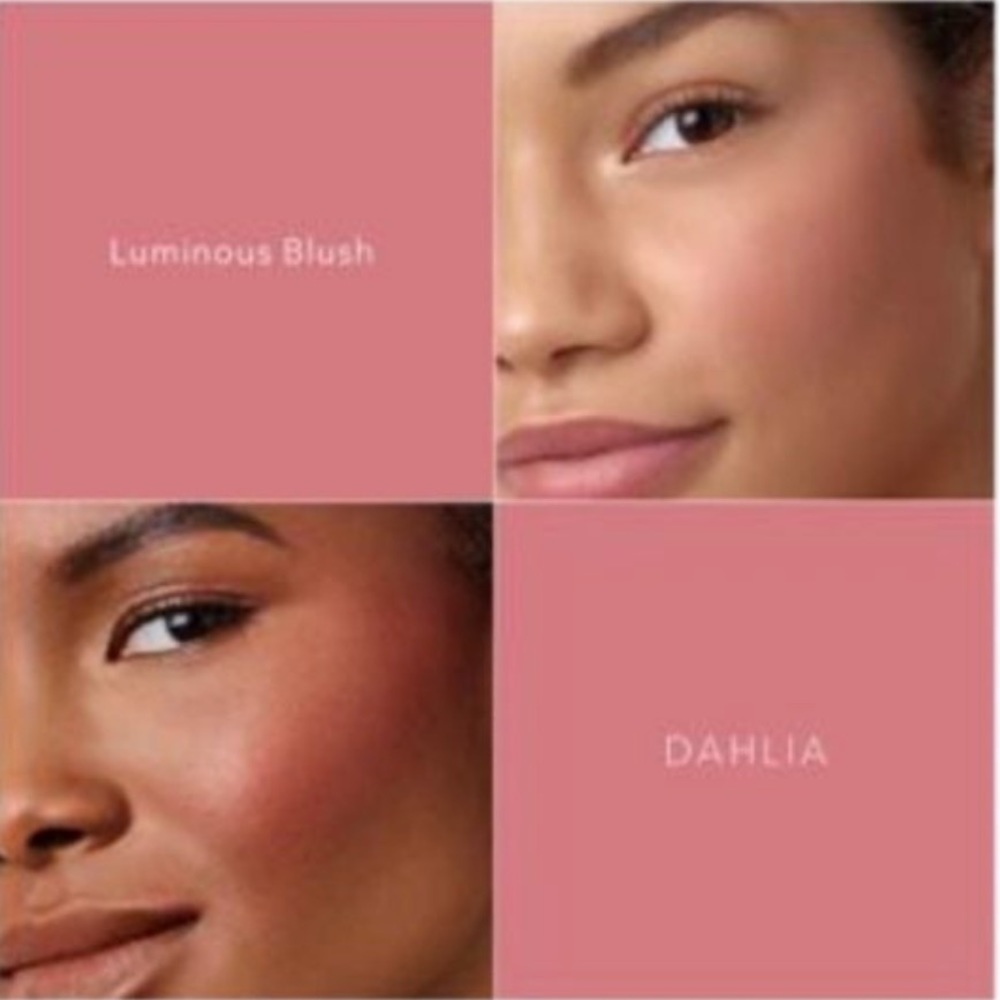 BECCA SHIMMERING SKIN PERFECTOR LUMINOUS BLUSH & Glow Gloss both in Dahlia NEW. - Picture 2 of 13